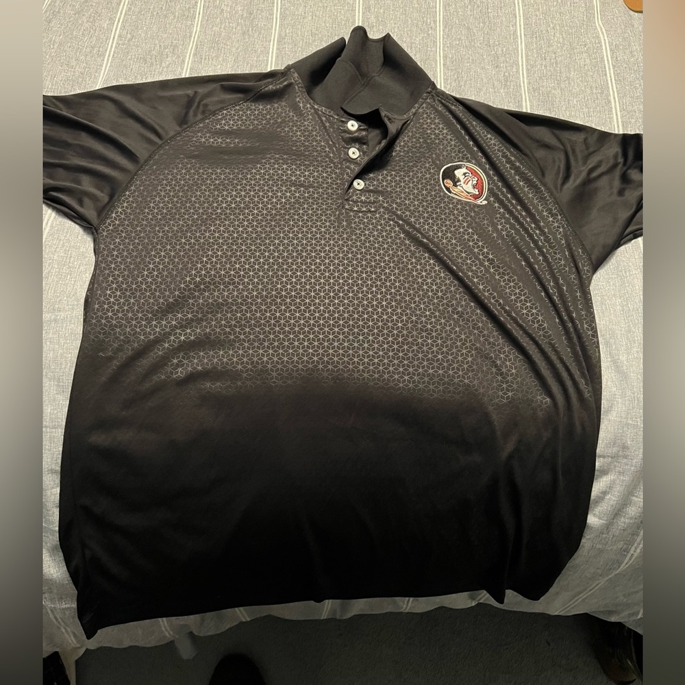 Russel brand Florida State University short sleeve polo size large